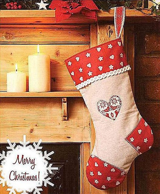 Scandi Stocking Dec Issue Sewing World Magazine