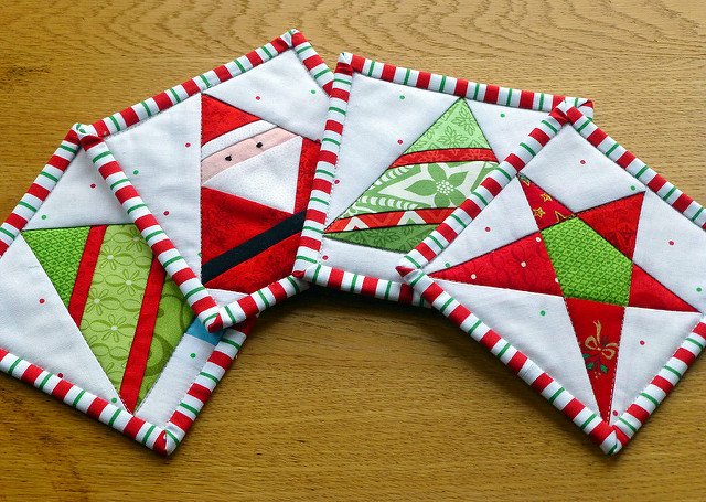 Christmas coasters