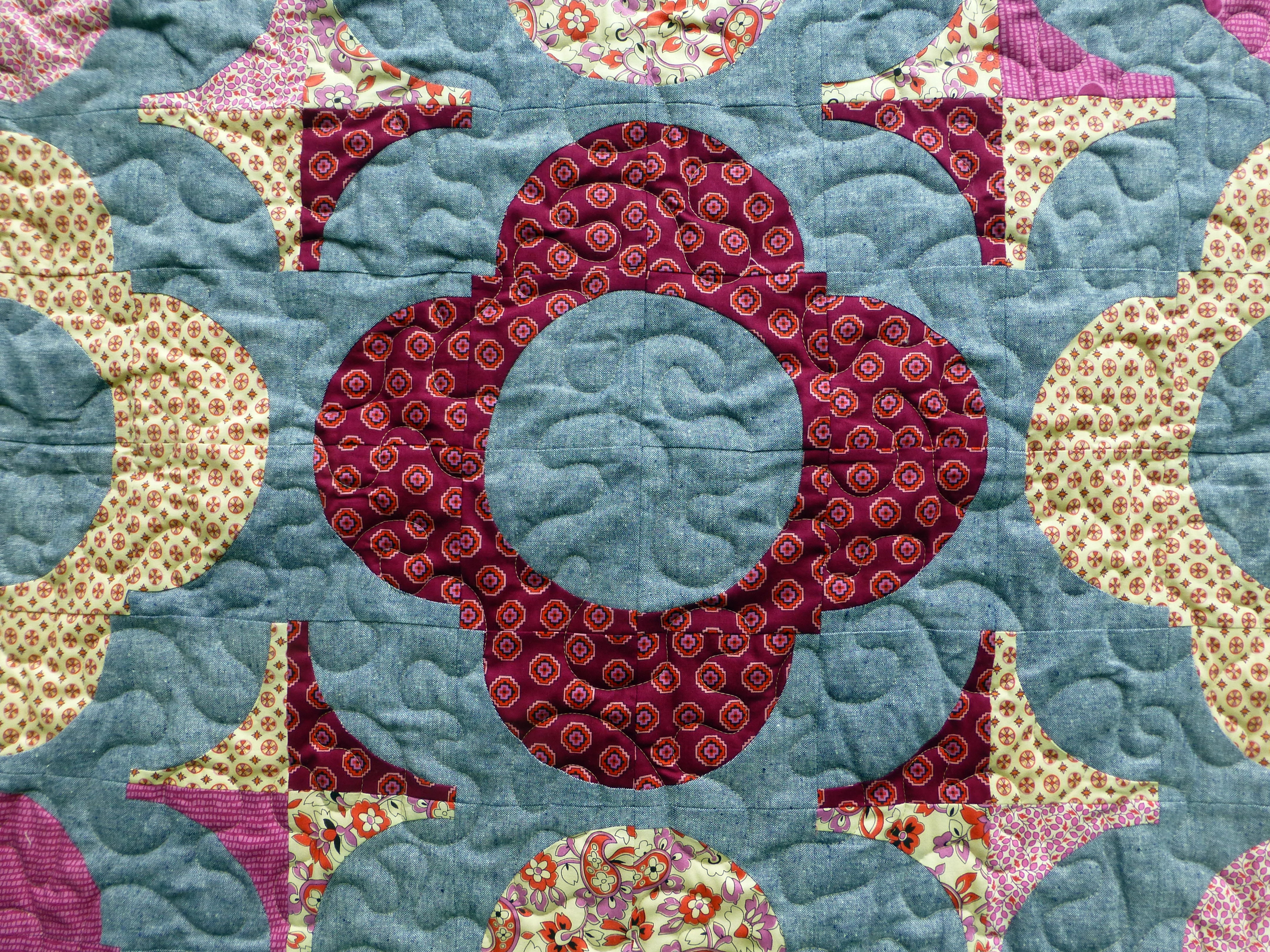 Autumn Garden Quilt (Popular Patchwork Nov16)