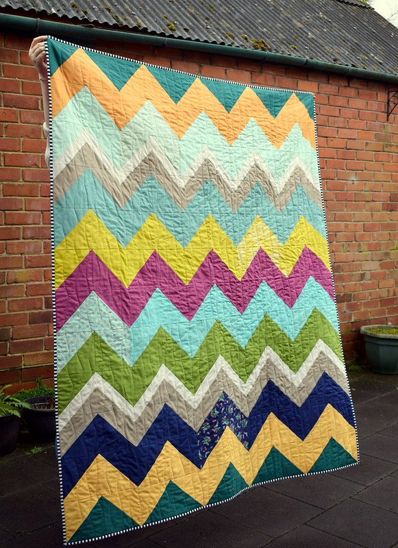 Chevron Heaven Quilt (April17 Popular Patchwork Magazine)