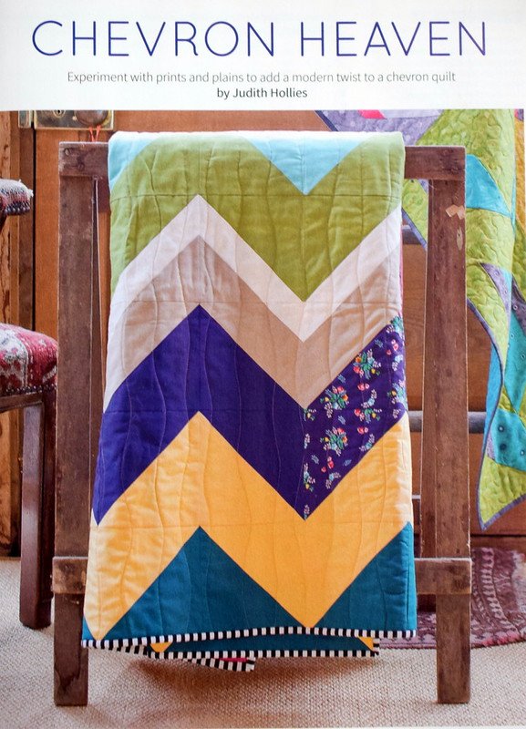 Chevron Heaven Quilt (Popular Patchwork April17)