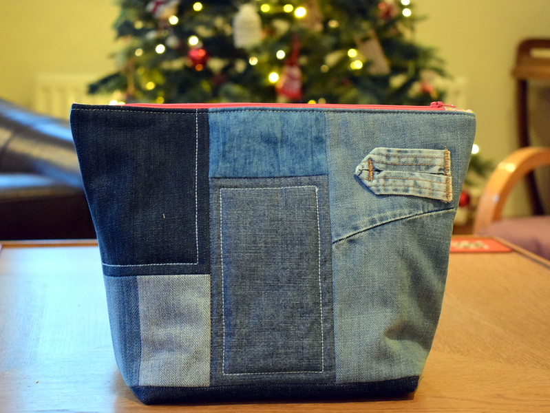 Denim Zippy Pouch Gift