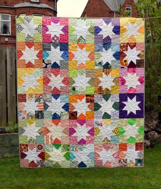 Siblings Together Wonky Star Quilt - Just Jude Designs - Quilting ...