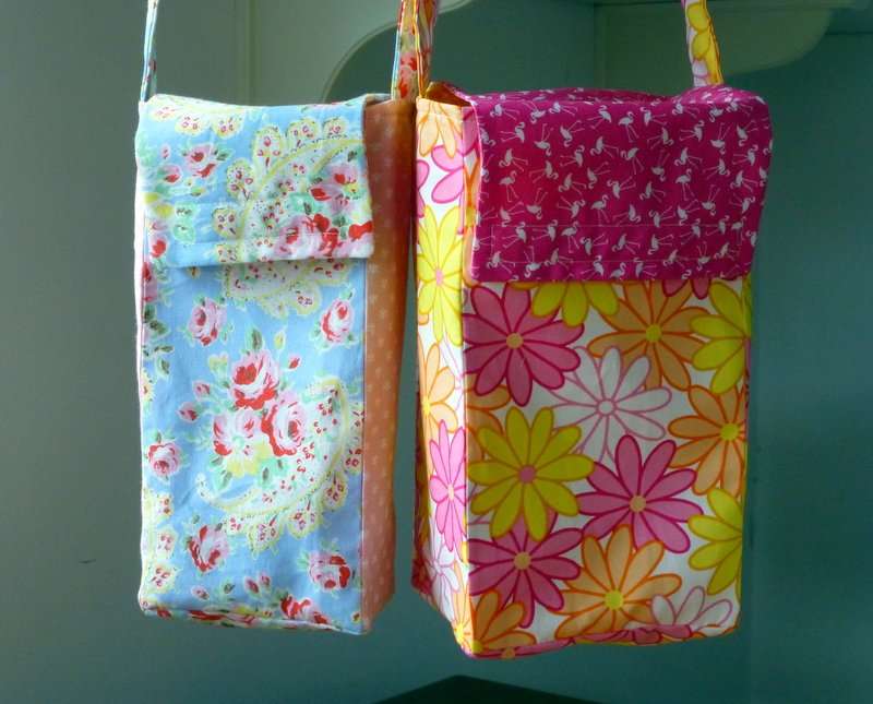 Double Zipper, Double Gusset Bag FREE sewing video tutorial - Sew Modern  Bags