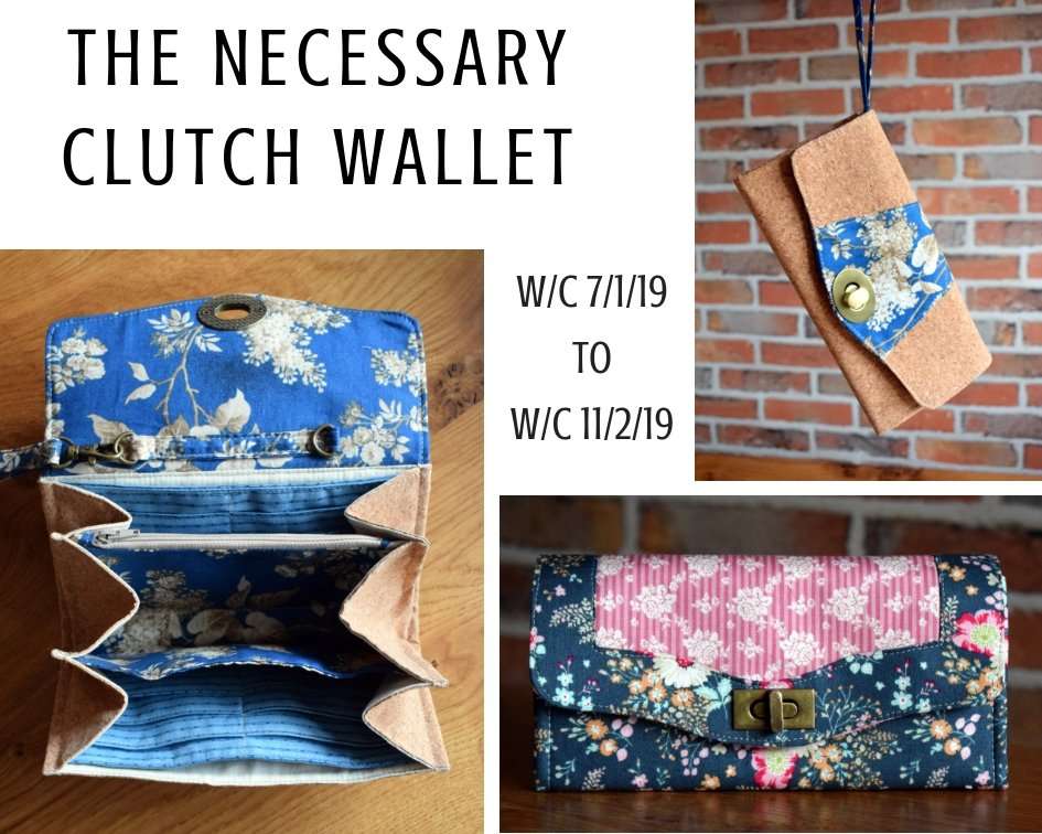 2019 Class Project: The Clutch Wallet - Just Jude Designs - Quilting, Patchwork Sewing patterns and classes