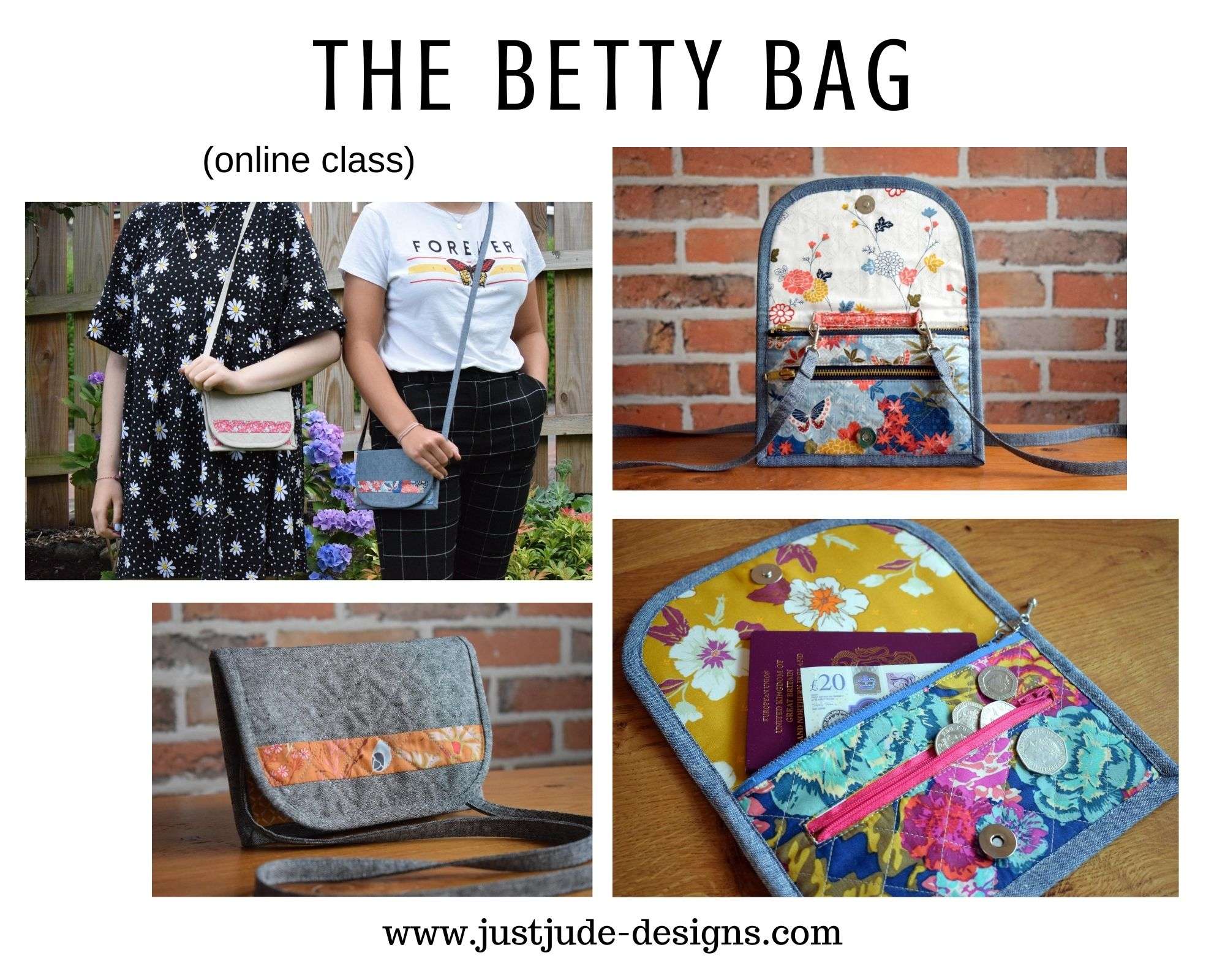 Betty Bag Goes Live! - Just Jude Designs - Quilting, Patchwork