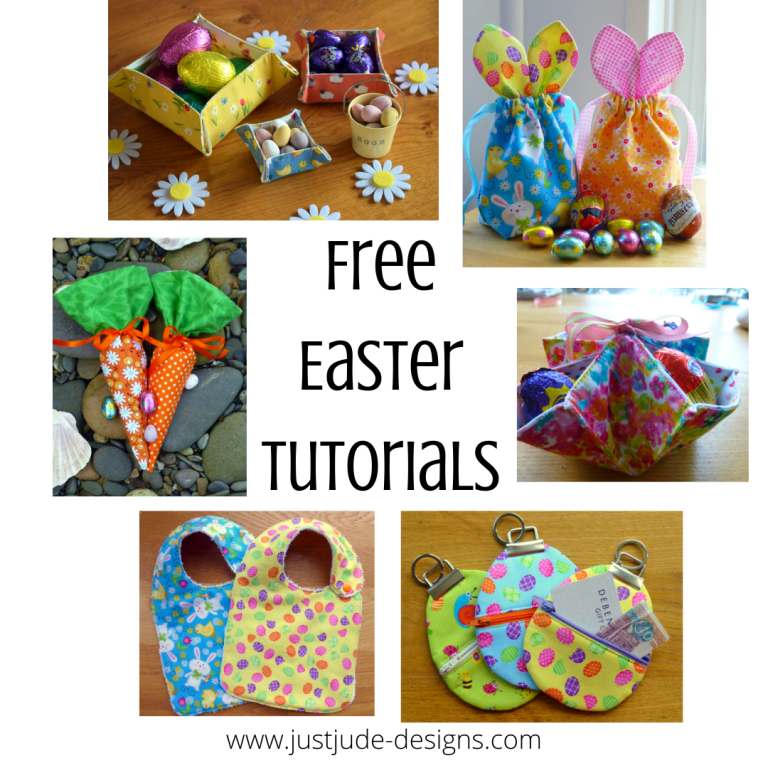 Free Easter Tutorials - Just Jude Designs - Quilting, Patchwork ...