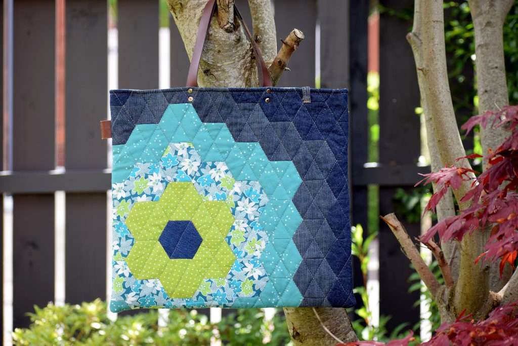 Modern Hexagon Quilt Construction