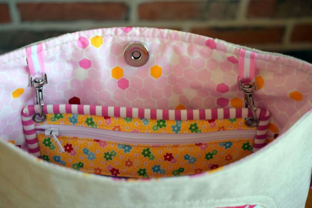 portabello pixie gathered market bag » Needles and a Pen